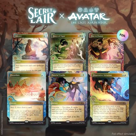 Secret Lair x Avatar: The Last Airbender: One with the Elements - Foil Edition