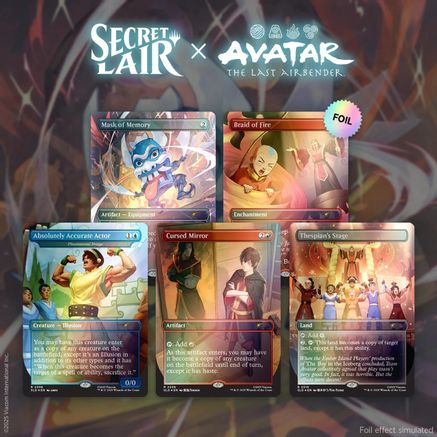 Secret Lair x Avatar: The Last Airbender: The Ember Island Players - Foil Edition