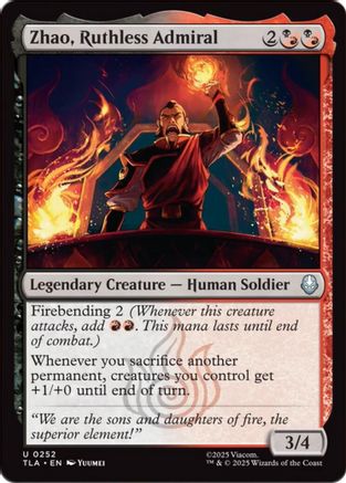 Zhao, Ruthless Admiral [Avatar: The Last Airbender]