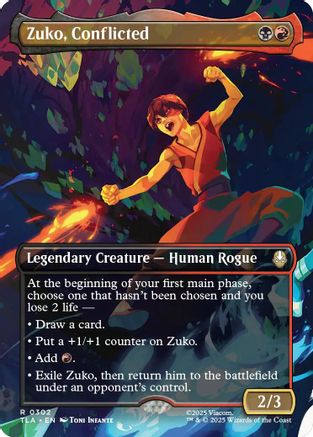 Zuko, Conflicted (Borderless) [Avatar: The Last Airbender]