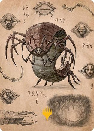 Koh, the Face Stealer 2 Art Card (Gold-Stamped Planeswalker Symbol) [Avatar: The Last Airbender Art Series]