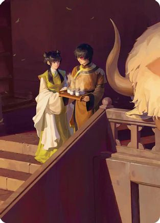 Mai and Zuko Art Card [Avatar: The Last Airbender Art Series]