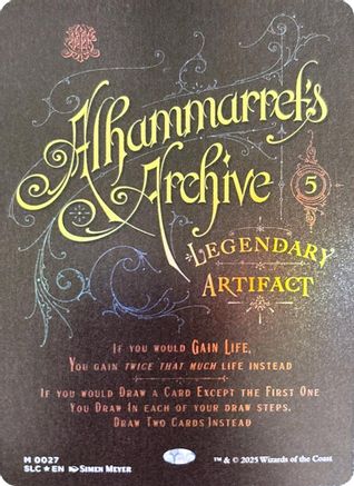 Alhammarret's Archive [Secret Lair Countdown Kit]