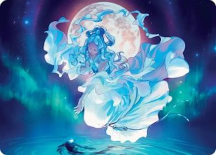 Yue, the Moon Spirit Art Card [Avatar: The Last Airbender Art Series]