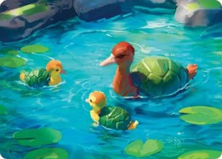 Turtle-Duck Art Card [Avatar: The Last Airbender Art Series]