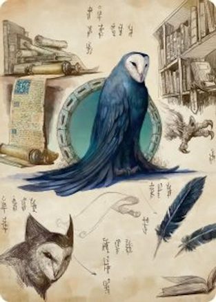 Wan Shi Tong, Librarian Art Card [Avatar: The Last Airbender Art Series]