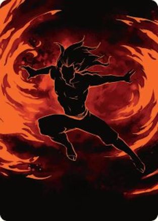 Ozai, the Phoenix King Art Card [Avatar: The Last Airbender Art Series]