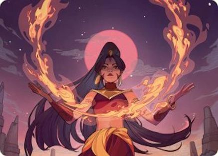 Firebending Student Art Card [Avatar: The Last Airbender Art Series]