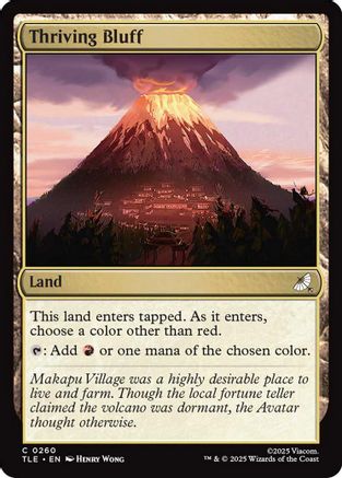 Thriving Bluff [Avatar: The Last Airbender: Eternal-Legal]
