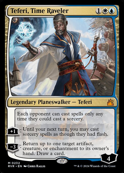 Teferi, Time Raveler (RVR 232) [Ravnica Remastered]