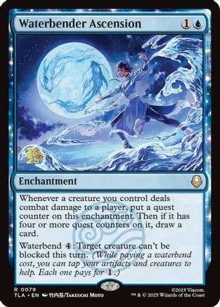 Waterbender Ascension [Avatar: The Last Airbender Prerelease Cards]
