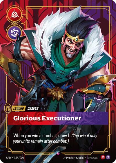 Draven Glorious Executioner (SFD 185/221) [Spiritforged]