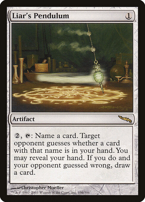 Liar's Pendulum (MRD 196) [Mirrodin]