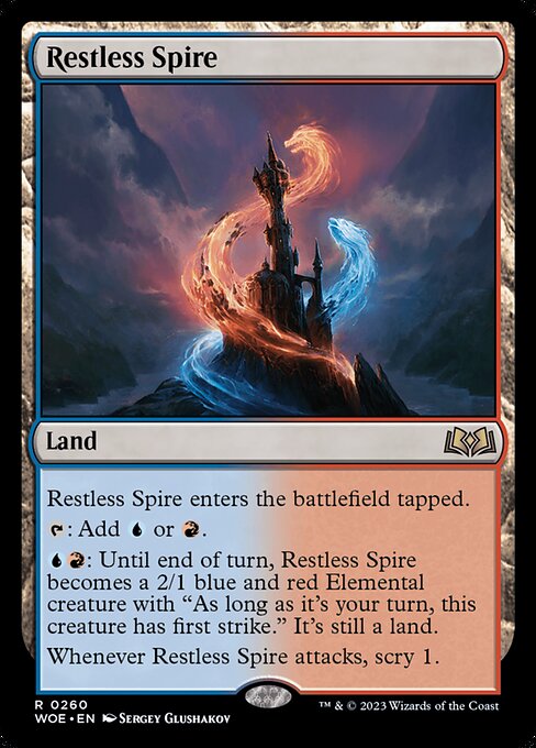 Restless Spire (WOE 260) [Wilds of Eldraine]