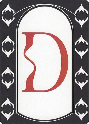 Letter Card - D [Secret Lair Countdown Kit]