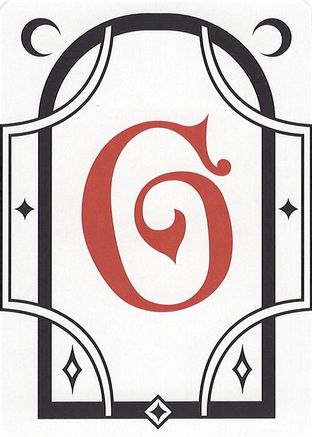 Letter Card - G [Secret Lair Countdown Kit]