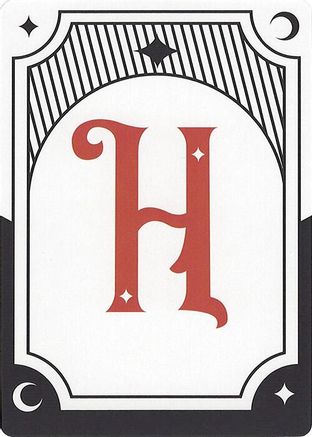 Letter Card - H [Secret Lair Countdown Kit]