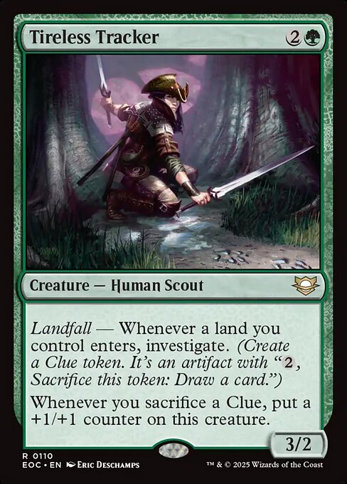Tireless Tracker (EOC 110) [Edge of Eternities Commander]