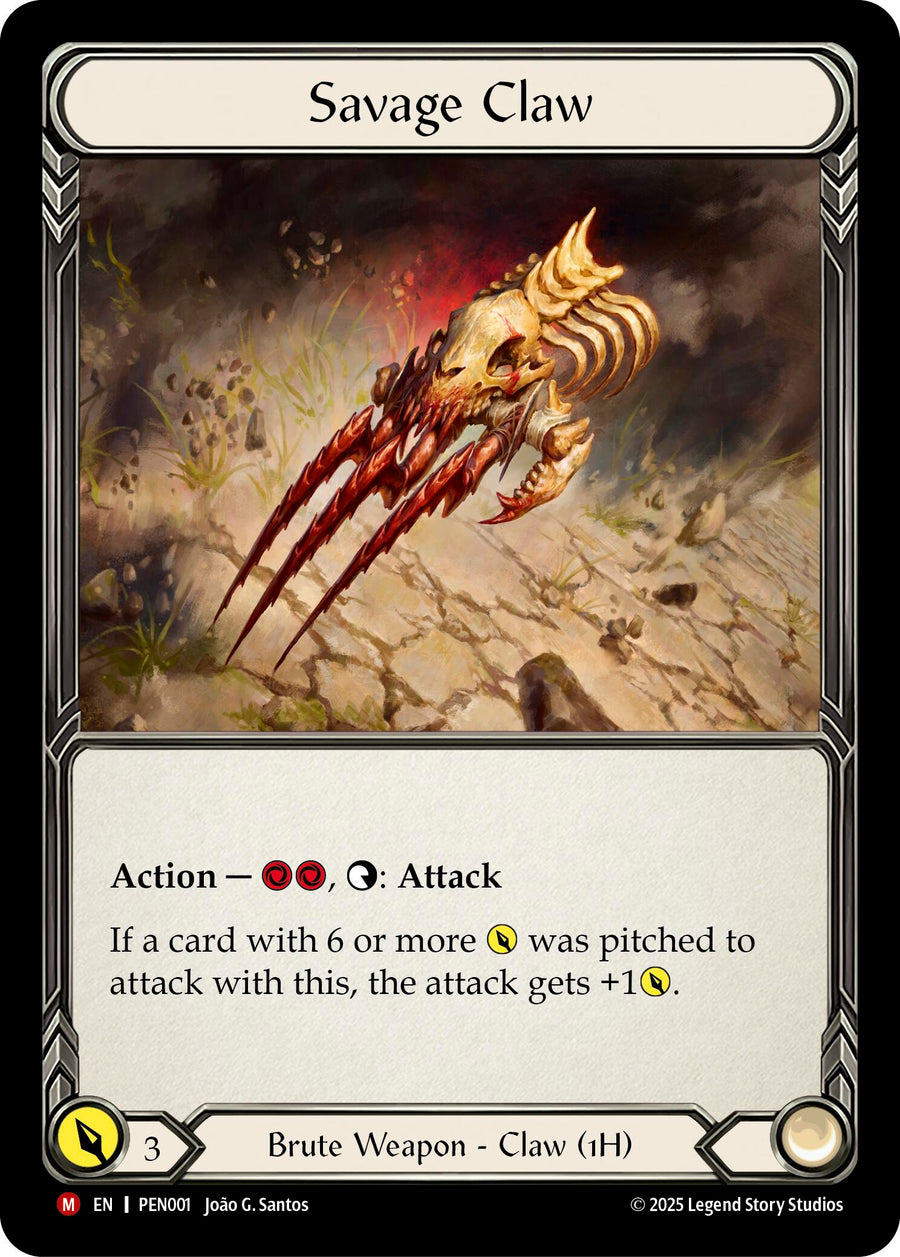 Savage Claw [PEN001] (Compendium of Rathe)