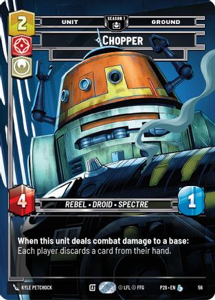 Chopper - War Hero (56) (56) [Sector and Regional Promos: Season 1]