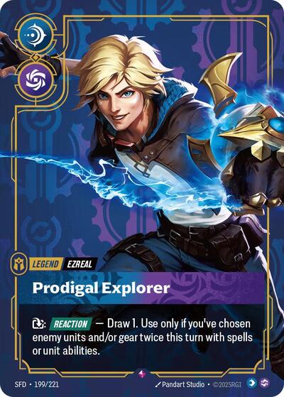 Ezreal Prodigal Explorer (SFD 199/221) [Spiritforged]