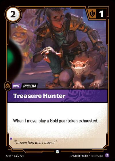 Treasure Hunter (SFD 130/221) [Spiritforged]