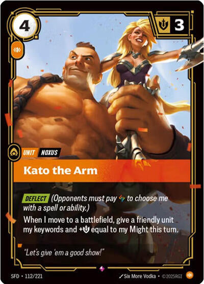 Kato the Arm (SFD 112/221) [Spiritforged]