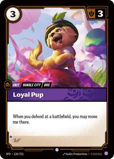Loyal Pup (SFD 126/221) [Spiritforged]