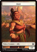 Ally (0008) // Soldier (0002) Double-Sided Token [Avatar: The Last Airbender Tokens]