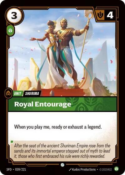 Royal Entourage (SFD 039/221) [Spiritforged]
