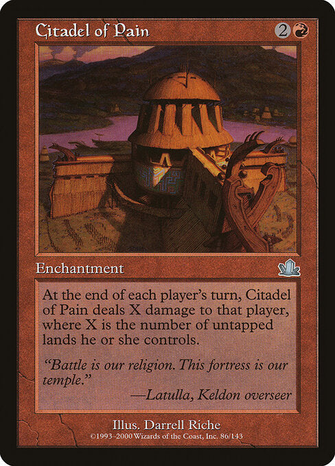 Citadel of Pain (PCY 86) [Prophecy]