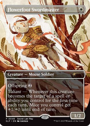 Flowerfoot Swordmaster [Secret Lair Showdown]