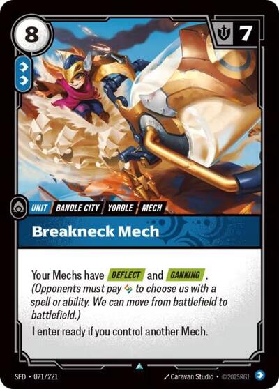 Breakneck Mech (SFD 071/221) [Spiritforged]