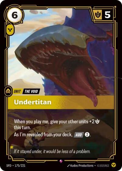 Undertitan (SFD 175/221) [Spiritforged]