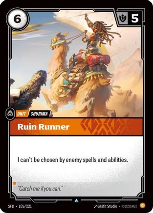 Ruin Runner (105/221) - Spiritforged Foil