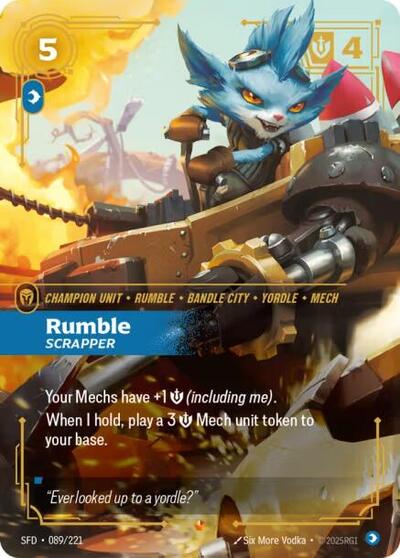 Rumble Scrapper (SFD 089/221) [Spiritforged]