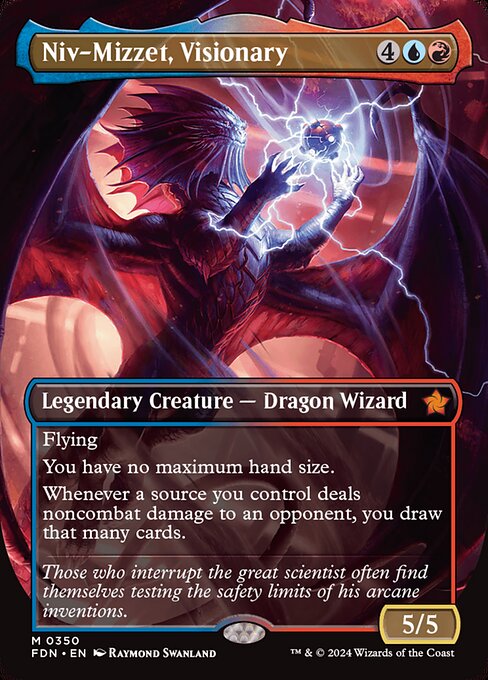 Niv-Mizzet, Visionary (FDN 350) [Foundations]
