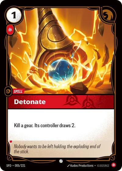 Detonate (SFD 005/221) [Spiritforged]