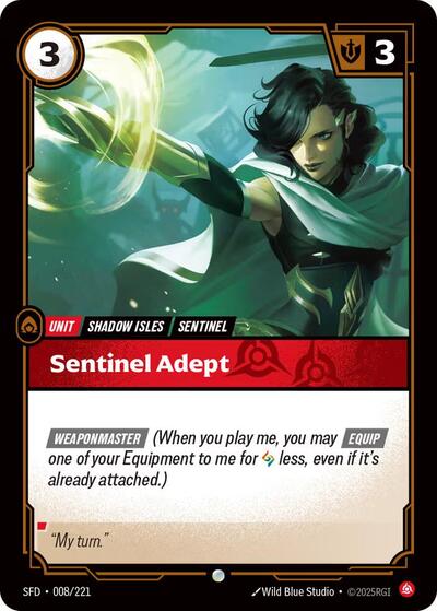 Sentinel Adept (SFD 008/221) [Spiritforged]