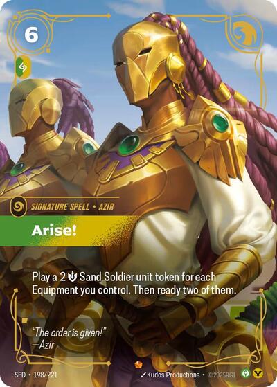 Arise (SFD 198/221) [Spiritforged]
