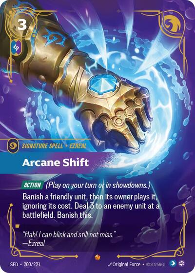 Arcane Shift (SFD 200/221) [Spiritforged]