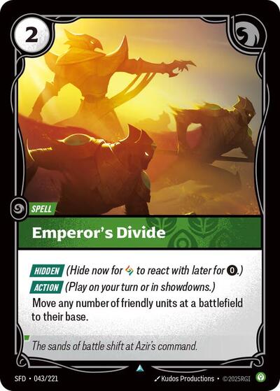 Emperors Divide (SFD 043/221) [Spiritforged]