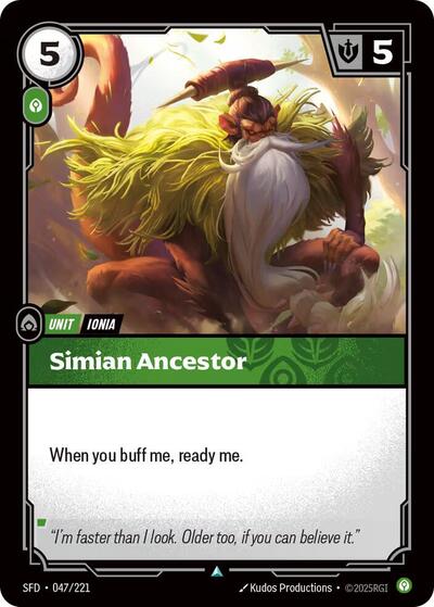 Simian Ancestor (SFD 047/221) [Spiritforged]