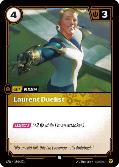 Laurent Duelist (SFD 156/221) [Spiritforged]