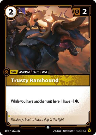 Trusty Ramhound (SFD 159/221) [Spiritforged]