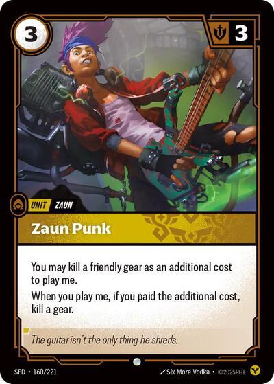 Zaun Punk (SFD 160/221) [Spiritforged]
