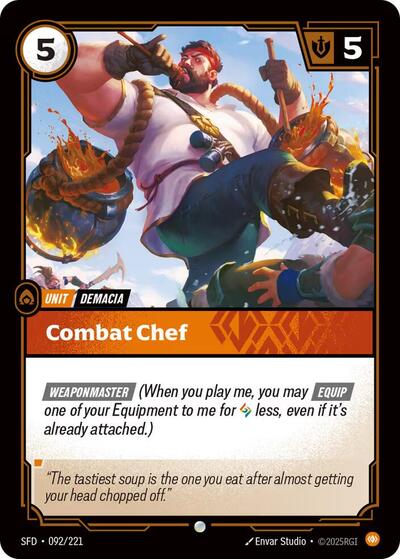 Combat Chef (SFD 092/221) [Spiritforged]