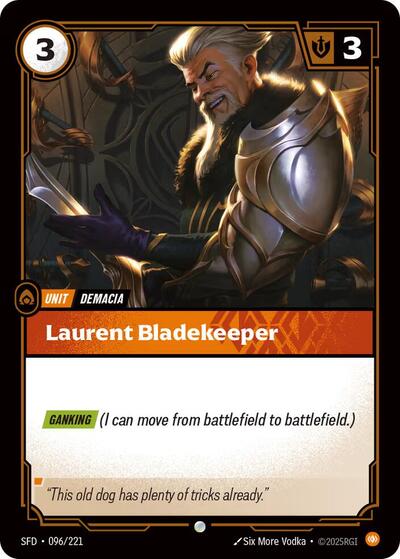 Laurent Bladekeeper (SFD 096/221) [Spiritforged]