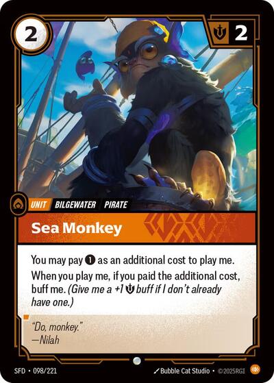 Sea Monkey (SFD 098/221) [Spiritforged]