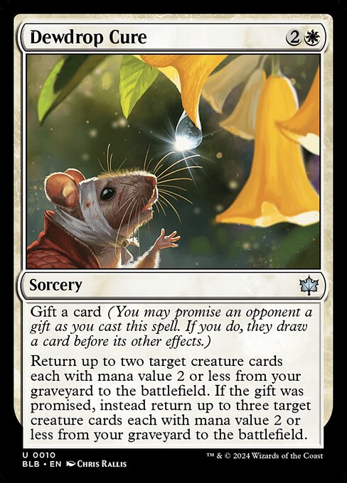 Dewdrop Cure (BLB 10) [Bloomburrow]